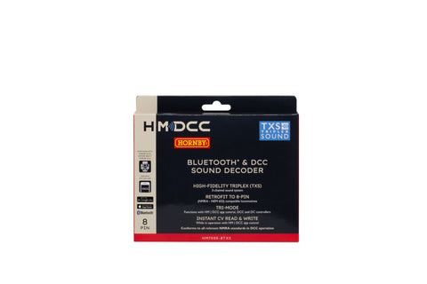 HM7000-8TXS: Bluetooth® & DCC Sound Decoder (8-pin)