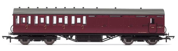 BR Thompson Suburban Third Class Brake Coach, Maroon BR Thompson Suburban Third Class Brake Coach, Maroon