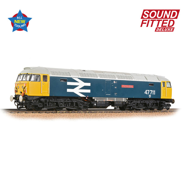 Class 47/7 47711 'Greyfriars Bobby' BR Blue (Large Logo) Sound Fitted Class 47/7 47711 'Greyfriars Bobby' BR Blue (Large Logo) Sound Fitted