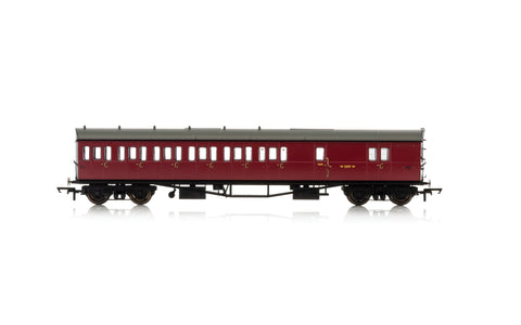BR, Collett 57' Bow Ended D98 Six Compartment Brake Third (Left Hand), W5507W - Era 4