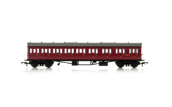 BR, Collett 57' Bow Ended E131 Nine Compartment Composite (Right Hand), W6242W - Era 4 BR, Collett 57' Bow Ended E131 Nine Compartment Composite (Right Hand), W6242W - Era 4