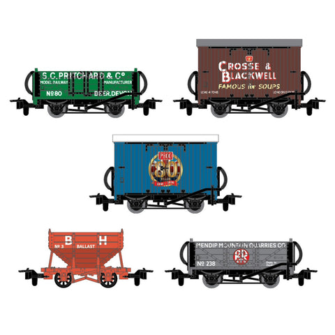 Peco 80th Anniversary Wagon Pack 2026 - 00-9 Scale