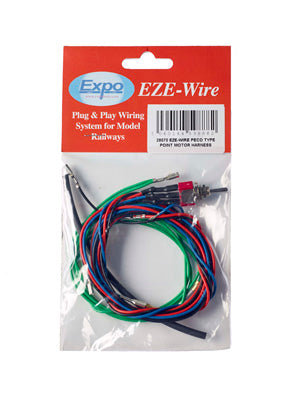 EZE-Wire Point Motor Harness suitable for PECO point Motors
