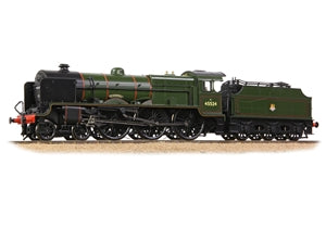 LMS 5XP 'Patriot' with Riveted Fowler Tender 45524 'Blackpool' BR Lined Green (Early Emblem)