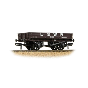 3 Plank Wagon LSWR Brown