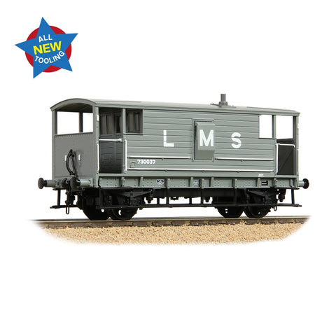 LMS 20T Brake Van LMS (L M S) Grey