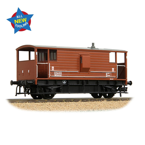 LMS 20T Brake Van BR Bauxite (Late)
