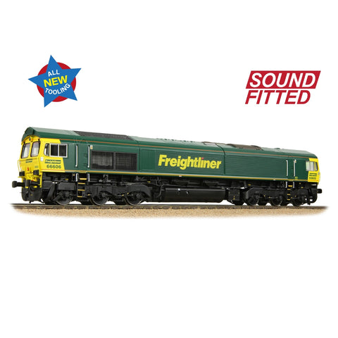 Class 66/6 66606 Freightliner Green Sound Fitted