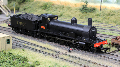 HR ‘Jones Goods’ 4-6-0 – LMS Unlined Black (Early)