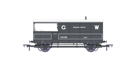 GWR Dia. AA20 ‘Toad’ No. 114765, Hereford Barton, GW grey (large)