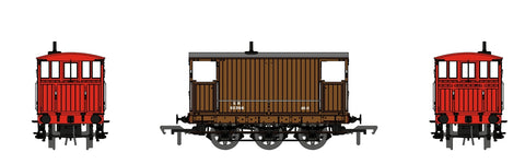 SECR 6 Wheel Brake Van - No.55366 - SR post-36 livery