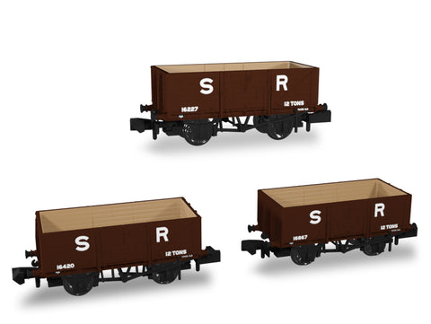 SECR Wagons Pack 3 – SR pre-36 Livery 7 Planks (Dia.1355)