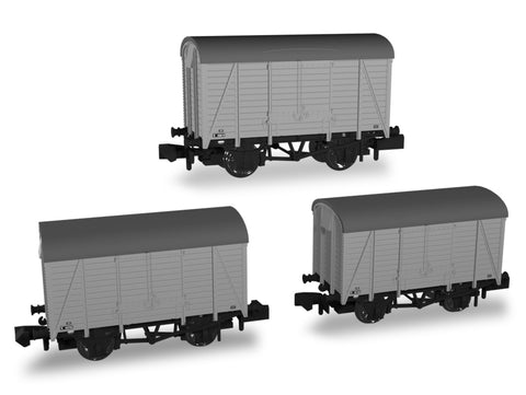 SECR Wagons Pack 4 – BR Livery 10t Covered Vans (Dia.1426)