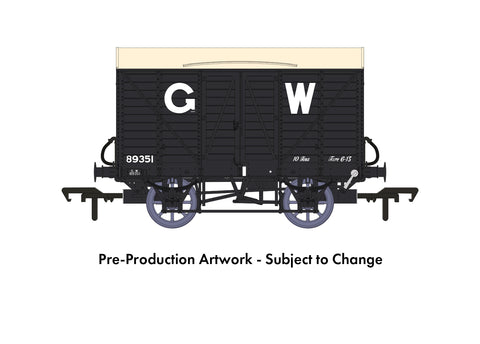 GWR Diagram V14 – Van GWR No.89351
