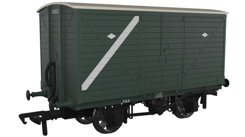 LNWR Dia.88 10T Van – No.13535 – LNWR Grey