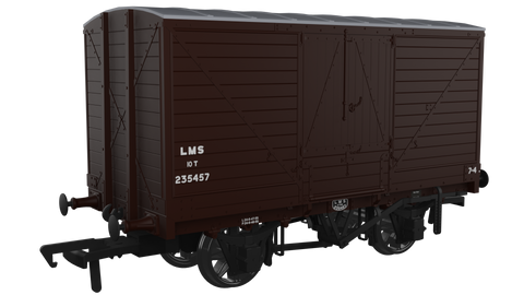 LNWR Dia.88 10T Van – No.235457 – LMS Bauxite (post-1936)