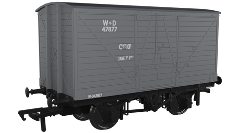 LNWR Dia.88 10T Van – No.47877 – WD Grey