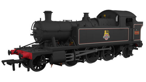 GWR 44xx No.4406 BR Early Crest Lined Black