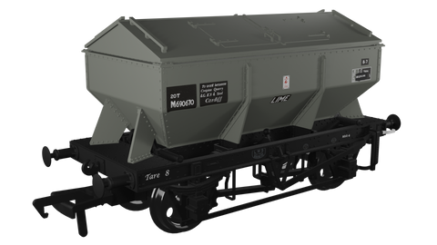 LMS Iron Ore Hopper – BR (Lime) No.M690670