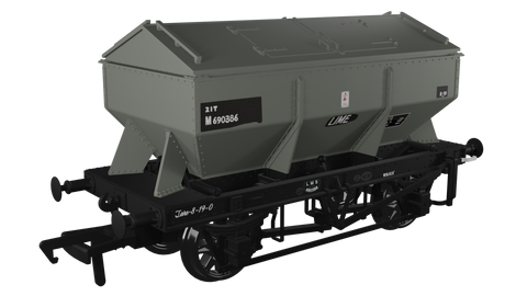 LMS Iron Ore Hopper – BR (Lime) No.M690386