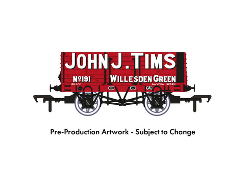 7 Plank Open Wagon - John J. Tims
