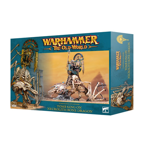 Warhammer: The Old World – Tomb Kings of Khemri Tomb King on Necrolith Bone Dragon