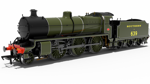 SR U Class No.A639 – SR Lined Olive