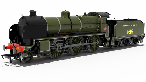 SR U Class No.1615 – SR Lined Olive