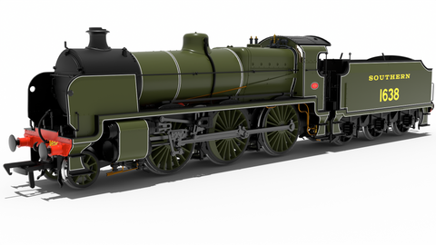 SR U Class No.1638 – SR Lined Olive