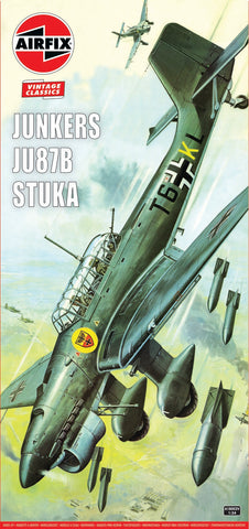 Junkers Ju87B Stuka 1/24th Scale Vintage Classic Kit