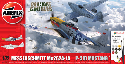 Messerschmitt Me262a & Mustang P51D Gift Set