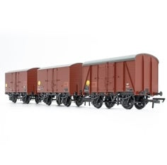 SR Tadpole Mixed ex-1478/1479 Van - British Railways Departmental - Triple Pack