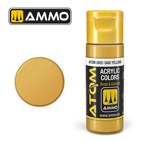 ATOM COLOUR Sand Yellow