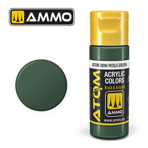 ATOM COLOUR Phtalo green