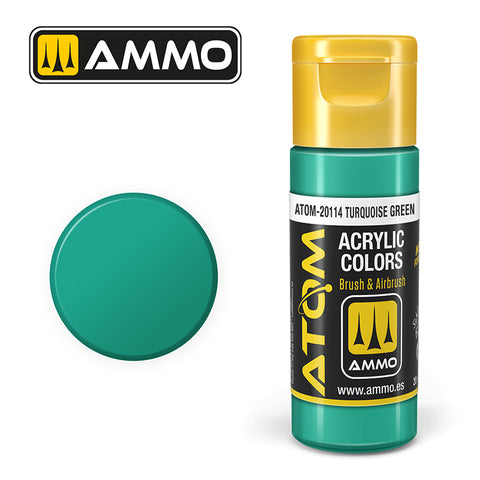 ATOM COLOUR Turquoise Green