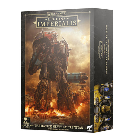 Horus Heresy: Legions Imperialis: Warmaster Heavy Battle Titan with Plasma Destructors
