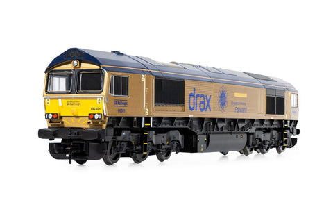 RailRoad GB Railfreight - Class 66 - 66301 ‘Drax Power Station 50’ - Gold Livery (Drax 50th Anniversary)