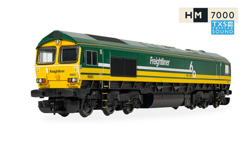RailRoad Freightliner Class 66 Freightliner 60 66601 - DCC Sound Fitted