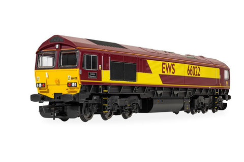 RailRoad EWS Class 66 Lafarge Charnwood 66022