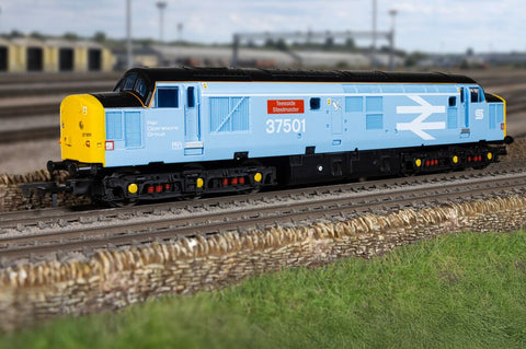 RailRoad British Steel Class 37 Teesside Steelmaster 37501
