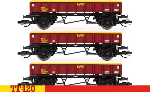 MHA 'Coalfish' Ballast Wagon Triple Pack No.396059, 396776, 396999, EWS