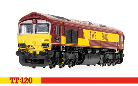 EWS Class 66 Lafarge Charnwood 66022
