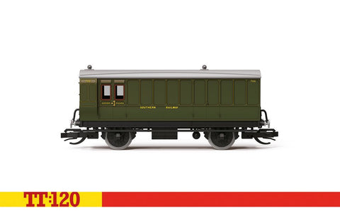 SR 4 Wheel Coach 3rd Class Brake Baggage