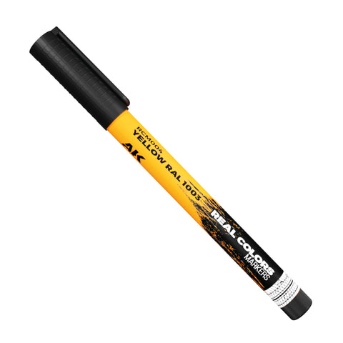 AK Interactive Real Colour Pen Yellow RAL1003