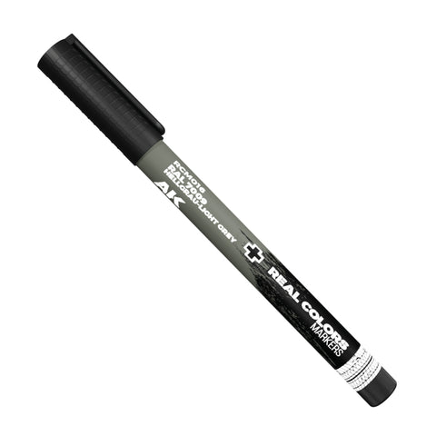 AK Interactive Real Colour Pen Light Grey RAL7009