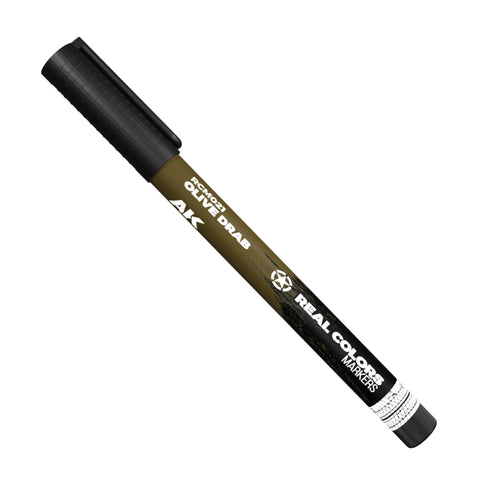 AK Interactive Real Colour Pen Olive Drab