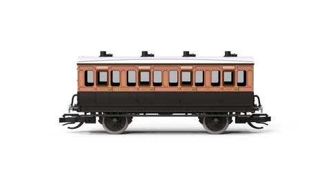 LSWR 4 Wheel Coach 1st Class 123
