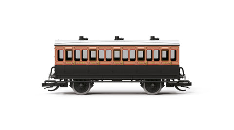LSWR 4 Wheel Coach 3rd Class 302