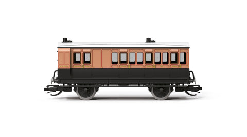LSWR 4 Wheel Coach 3rd Class Brake 179