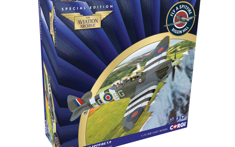 Supermarine Spitfire T9 - MJ627 - Biggin Hill Heritage Hangar